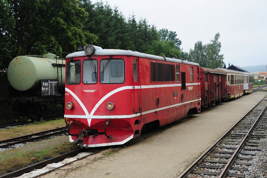 2020.07.19 JHMD T47.018 und T47.005 Jindřichův Hradec - Nová Bystřice (3)